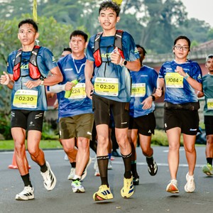 Race photo from BOGORUN 2026