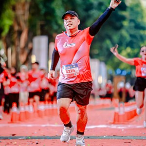Race photo from SMARTFREN RUN 2026
