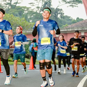 Race photo from BOGORUN 2026