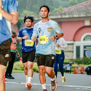 Race photo from BOGORUN 2026