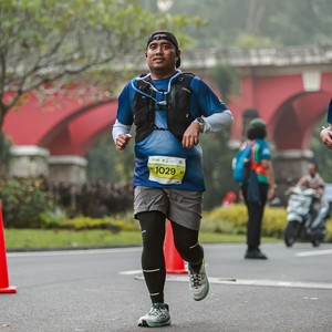 Race photo from BOGORUN 2026