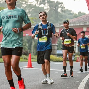 Race photo from BOGORUN 2026