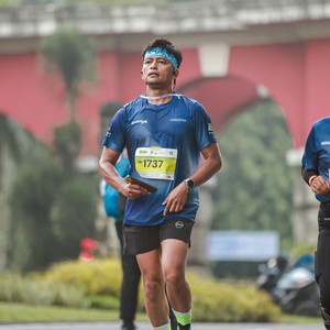 Race photo from BOGORUN 2026