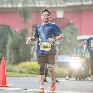 Race photo from BOGORUN 2026