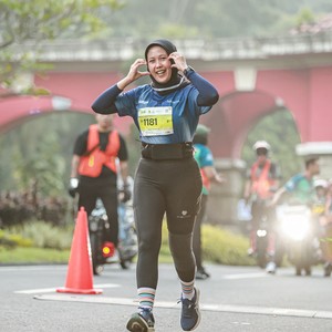 Race photo from BOGORUN 2026
