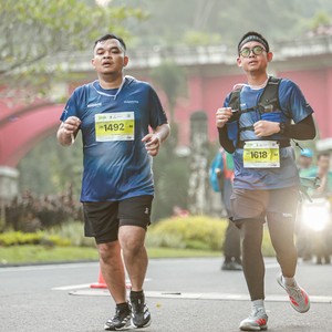Race photo from BOGORUN 2026
