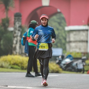 Race photo from BOGORUN 2026