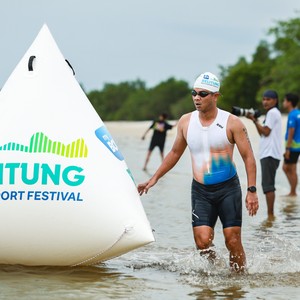Race photo from Belitung Multisport Festival