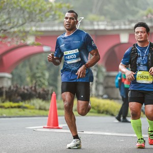 Race photo from BOGORUN 2026