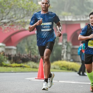 Race photo from BOGORUN 2026