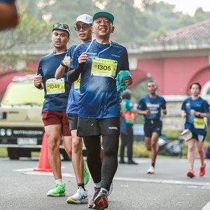 Race photo from BOGORUN 2026