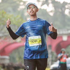 Race photo from BOGORUN 2026