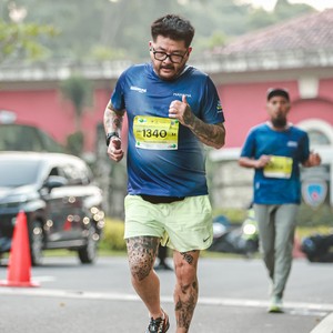 Race photo from BOGORUN 2026