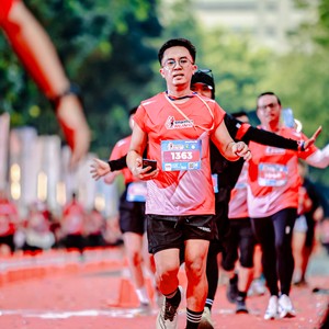 Race photo from SMARTFREN RUN 2026