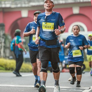 Race photo from BOGORUN 2026