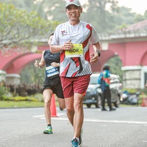 Race photo from BOGORUN 2026
