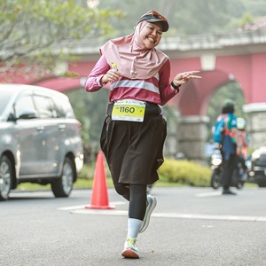 Race photo from BOGORUN 2026