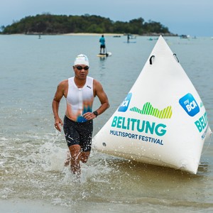 Race photo from Belitung Multisport Festival