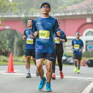 Race photo from BOGORUN 2026