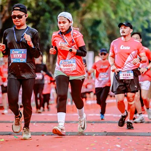 Race photo from SMARTFREN RUN 2026
