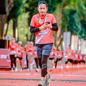 Race photo from SMARTFREN RUN 2026