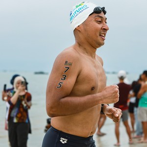Race photo from Belitung Multisport Festival