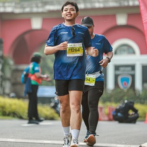Race photo from BOGORUN 2026