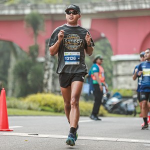 Race photo from BOGORUN 2026