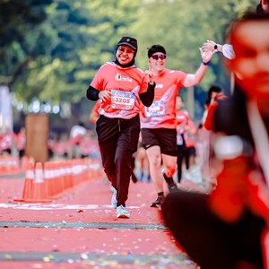 Race photo from SMARTFREN RUN 2026