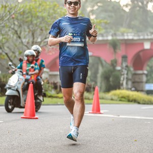 Race photo from BOGORUN 2026