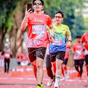 Race photo from SMARTFREN RUN 2026