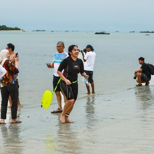 Race photo from Belitung Multisport Festival