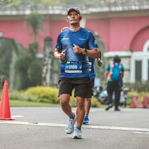 Race photo from BOGORUN 2026