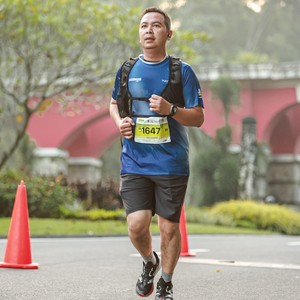 Race photo from BOGORUN 2026