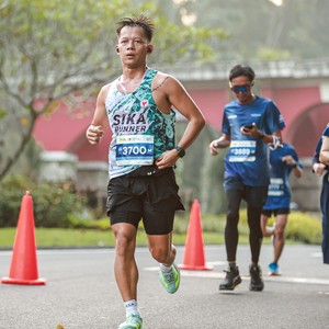Race photo from BOGORUN 2026