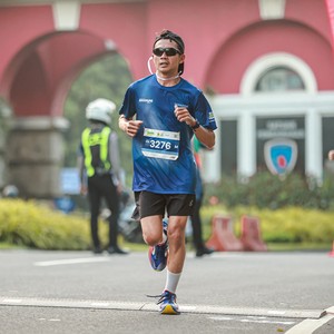 Race photo from BOGORUN 2026