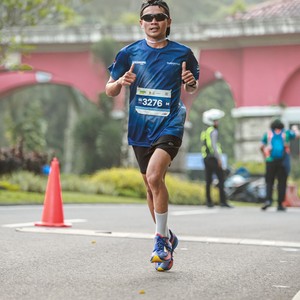 Race photo from BOGORUN 2026