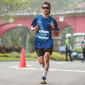 Race photo from BOGORUN 2026