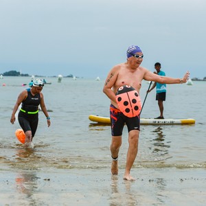 Race photo from Belitung Multisport Festival