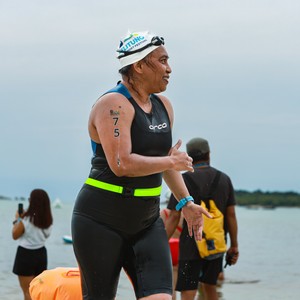 Race photo from Belitung Multisport Festival