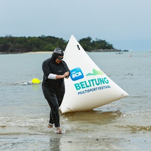 Race photo from Belitung Multisport Festival