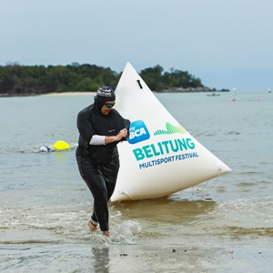 Race photo from Belitung Multisport Festival