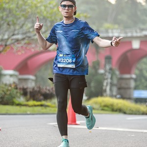 Race photo from BOGORUN 2026