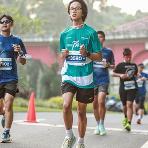 Race photo from BOGORUN 2026