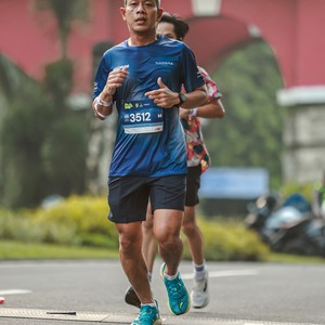 Race photo from BOGORUN 2026