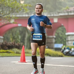Race photo from BOGORUN 2026