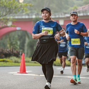 Race photo from BOGORUN 2026