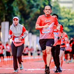 Race photo from SMARTFREN RUN 2026