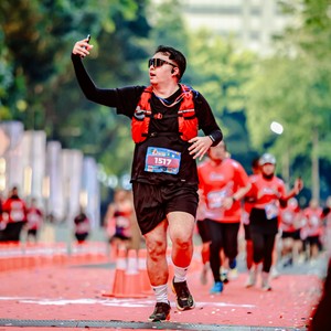 Race photo from SMARTFREN RUN 2026