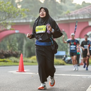 Race photo from BOGORUN 2026